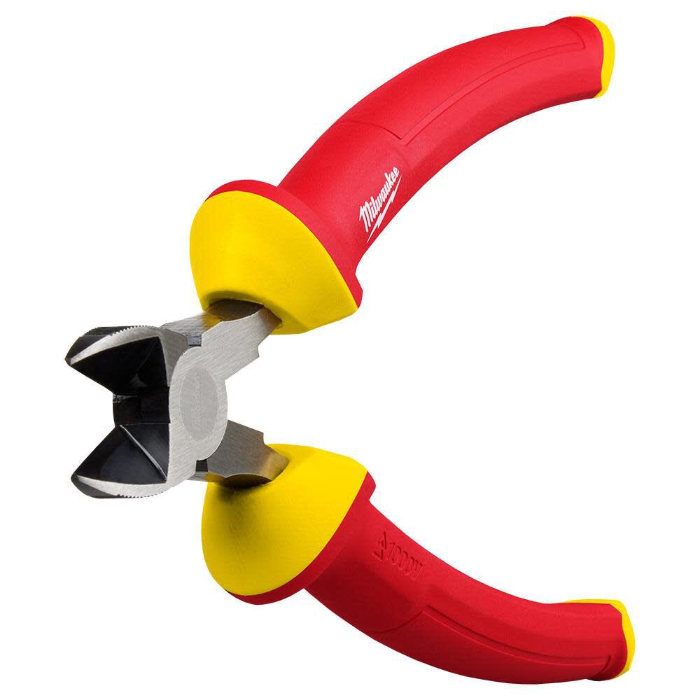 Milwaukee 1000V Insulated 8in Diagonal Cutting Pliers, large image number 3