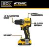 DEWALT Atomic 20V Max Brushless 1/2 Inch Drill Driver Kit & 20V MAX Battery Premium 4 Ah Bundle, small image number 4