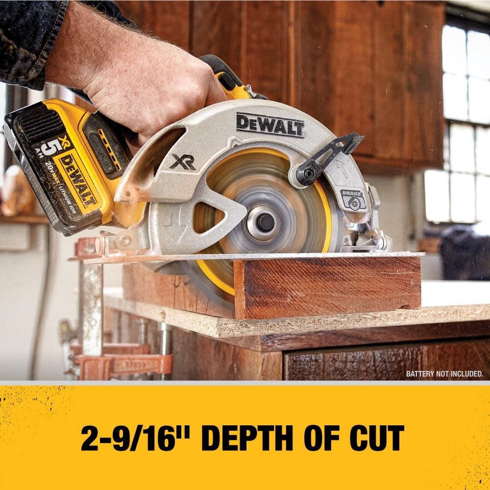 DEWALT DCS570B - 20V MAX 7-1/4 CORDLESS CIRCULAR SAW  (Bare Tool), large image number 3