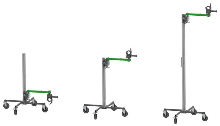 CS Unitec Rolling Concrete Core Drill Rig