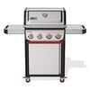 Weber Spirit S-425 Liquid Propane Gas Grill Stainless Steel, small image number 2