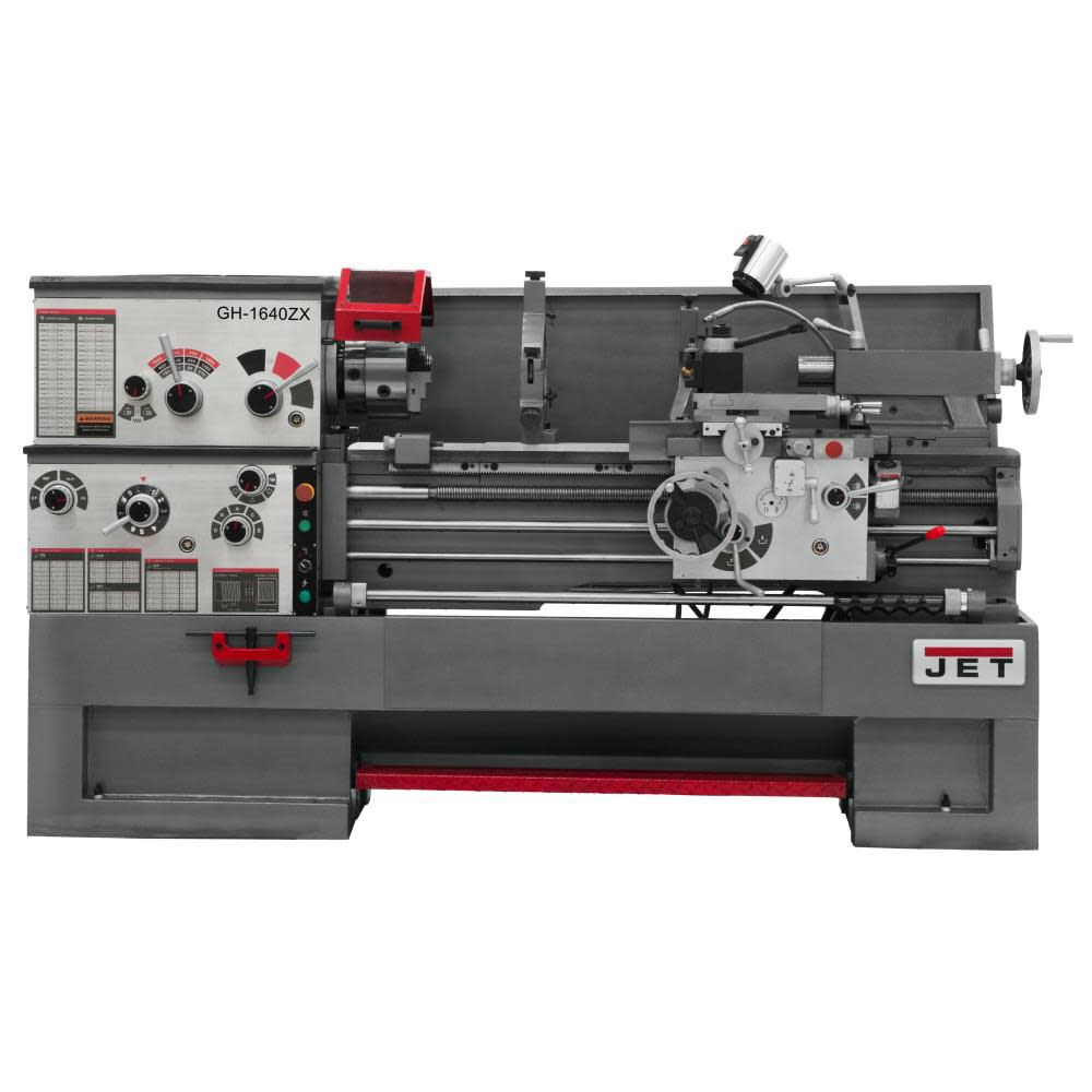 JET Gear Head 16 x 40 ZX Lathe with Taper Attachment