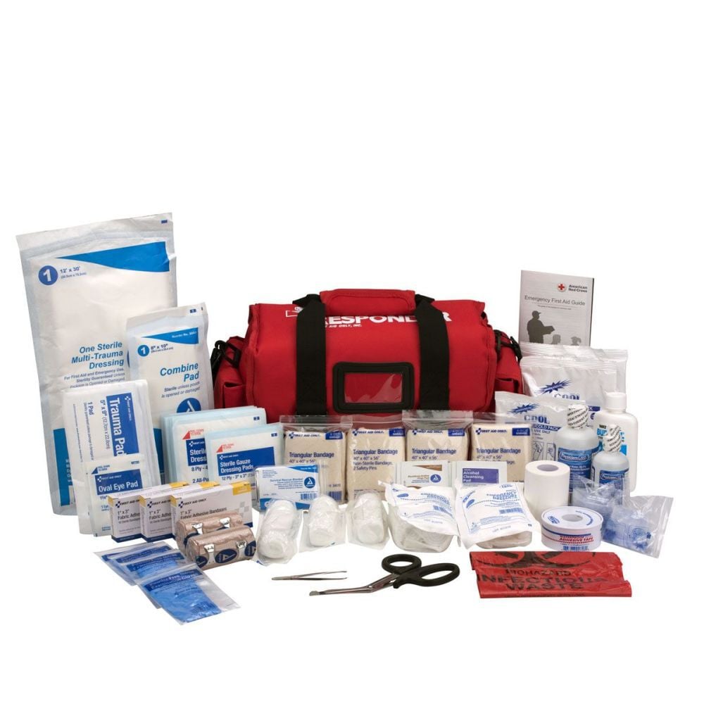 First Aid Only First Responder Kit Large 158pc Bag – 520-FR