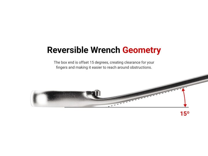 Tekton Reversible 12 Point RatchetIng CombInation Wrench Set 14 Piece, large image number 1