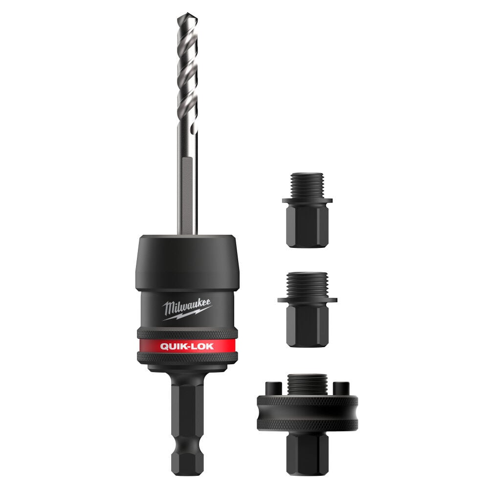 Milwaukee 3/8 Inch QUIK-LOK Arbor Set - 49-56-7545