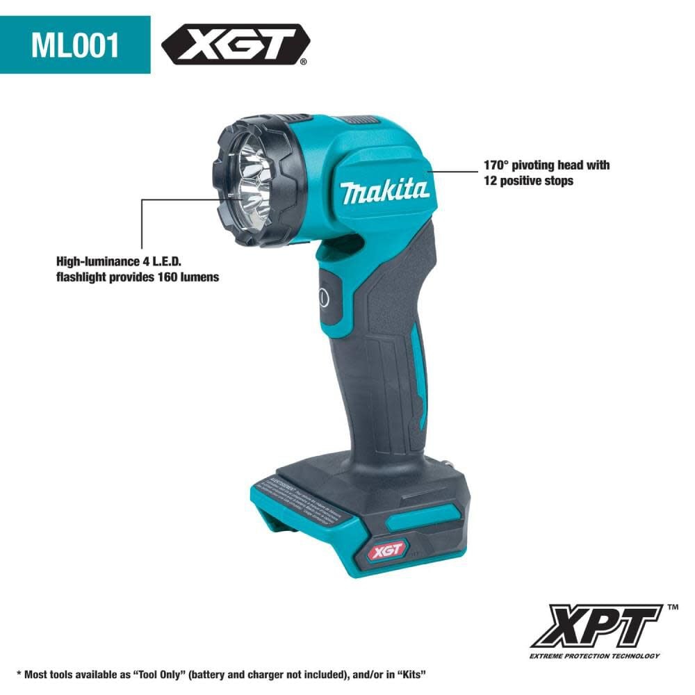 Makita 40V max XGT Brushless Cordless 5-Piece Combo Kit (4.0Ah), large image number 14