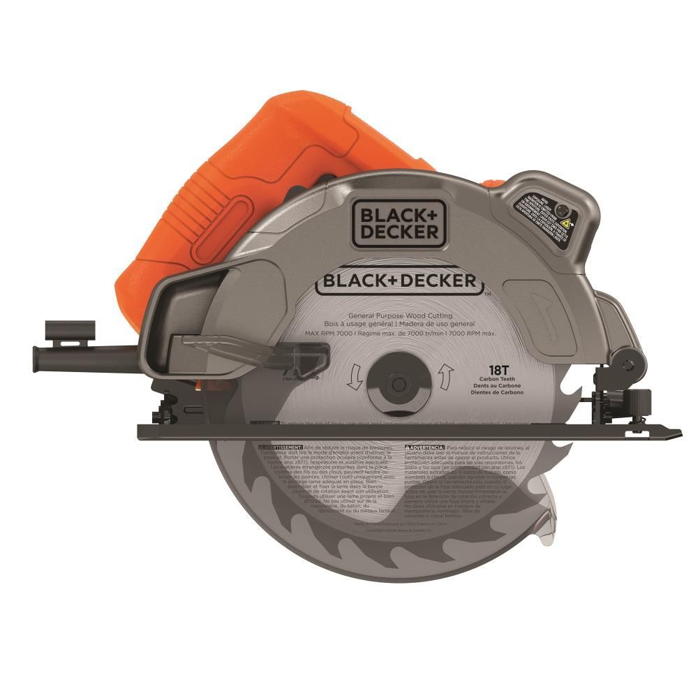 Black and Decker 13-Amp 7-1/4-in Corded Circular Saw, large image number 4
