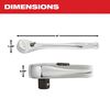 Milwaukee 3/8 in. Drive Ratchet, small image number 4