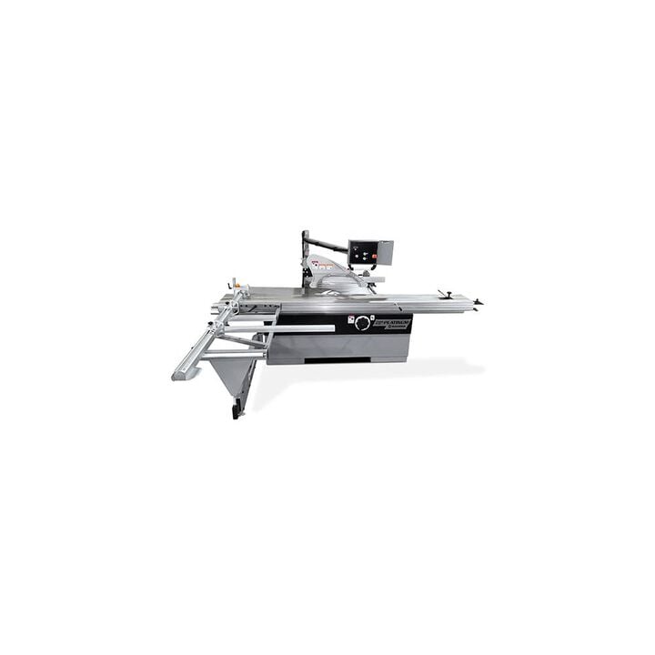 Maksiwa International Sliding Panel Saw 220V 3 Phase 7.5HP Titanium, large image number 1