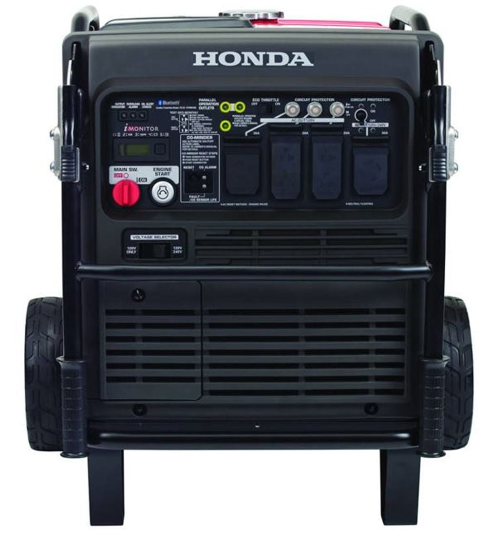 Honda 7,000 Watt Gas Powered 49-State Portable Inverter Generator with CO-Minder, large image number 2