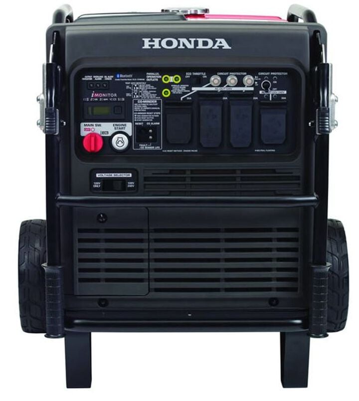 Honda 7,000 Watt Gas Powered 49-State Portable Inverter Generator with CO-Minder, large image number 1
