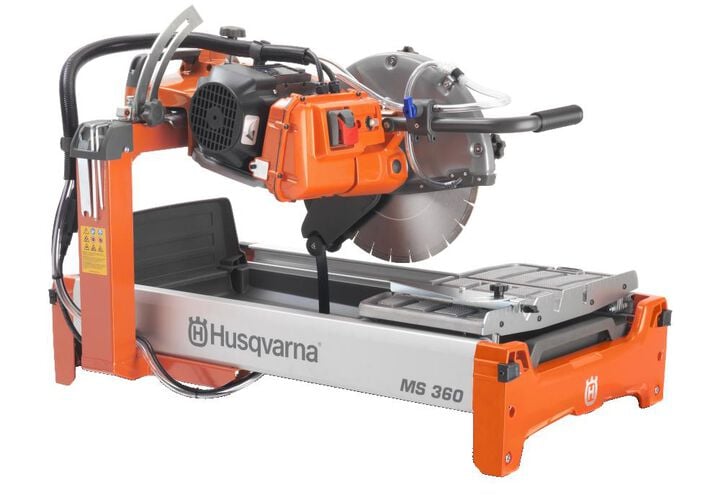 Husqvarna Construction MS 360 2 HP 115-230V Masonry Saw Body Only, large image number 2