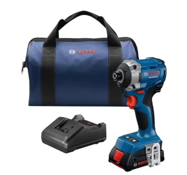 Bosch 18V 1/4 Inch Hex Impact Driver Kit Reconditioned