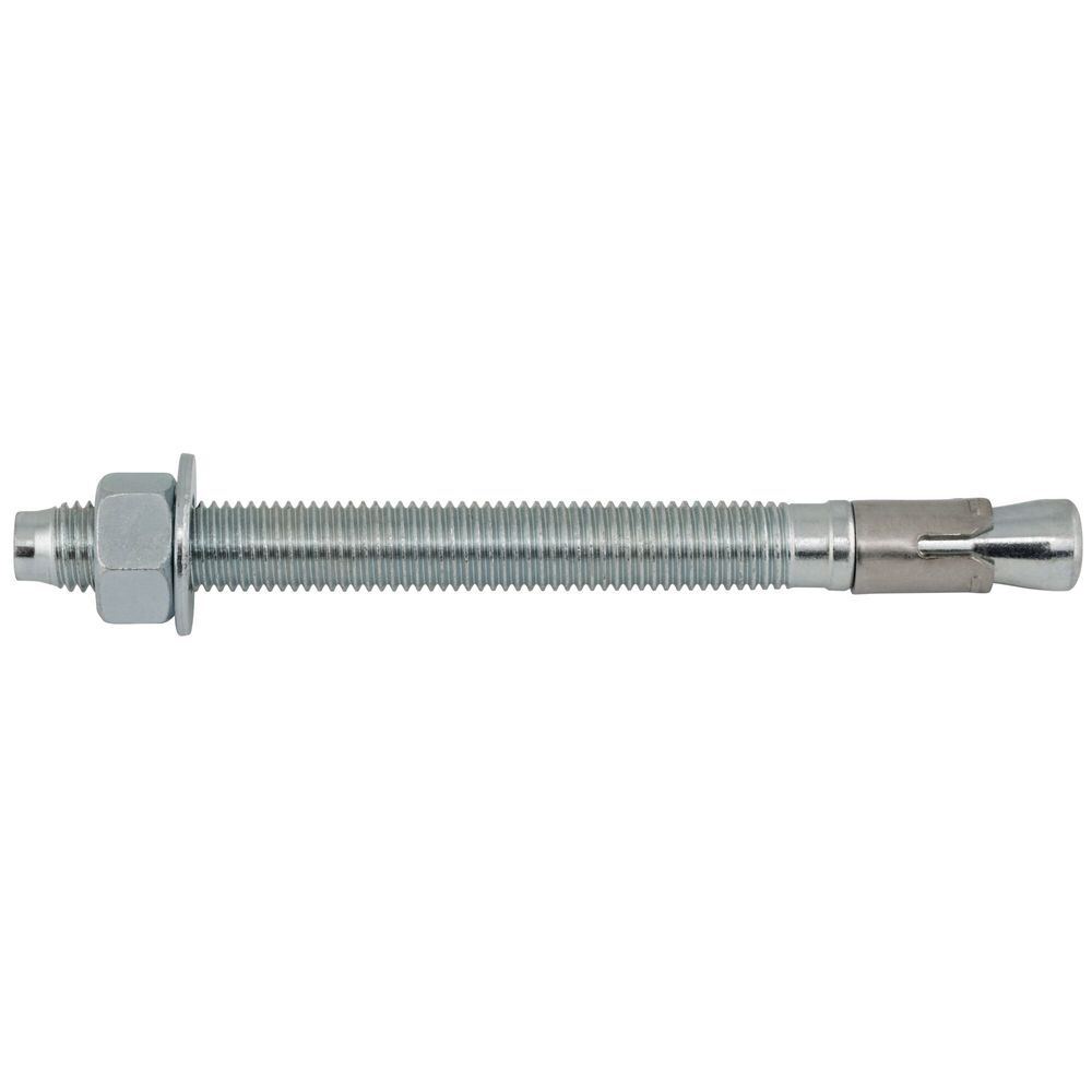DEWALT Power-Stud+ SD2 3/4 x 8-1/2 Inch Carbon Steel with Stainless Steel Clip Concrete Wedge Anchor 10 Pieces, large image number 1