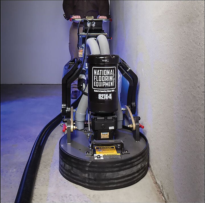 National Flooring Equipment Planetary Floor Preparation System, large image number 2
