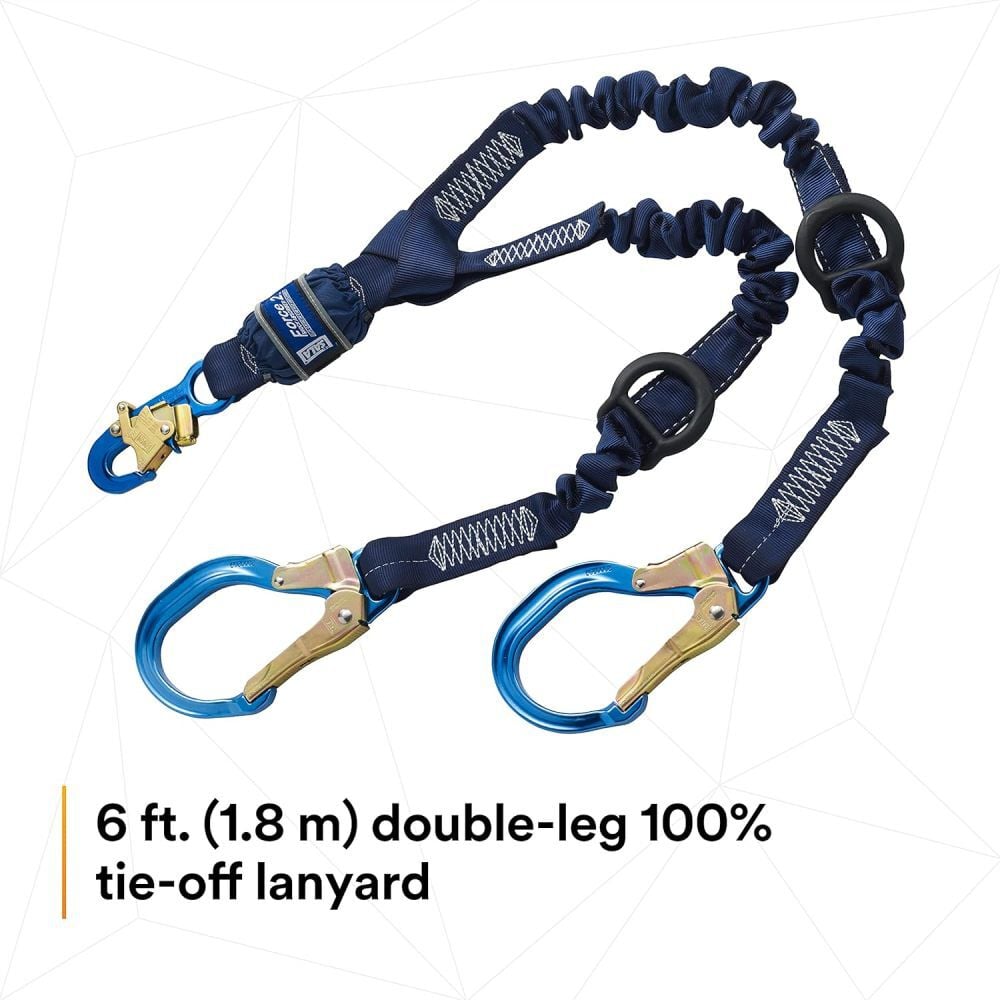 DBI Sala Force2 Elastic 100% Tie-Off Shock Absorbing Lanyard, large image number 3