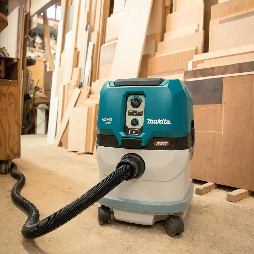 Makita 40V max XGT 4 Gallon HEPA Dry Dust Extractor (Bare Tool), large image number 4
