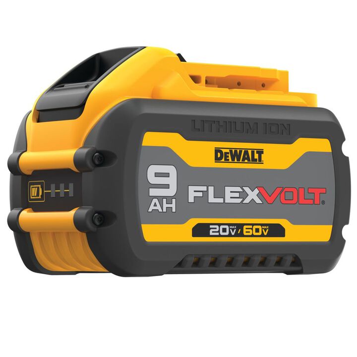 DEWALT FLEXVOLT 20V/60V 9Ah Lithium Ion Power Tool Battery Pack with Fuel Indicator, large image number 1