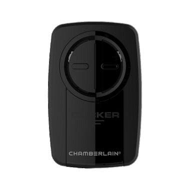Chamberlain Universal Clicker 2 Button Garage Door Remote Black
