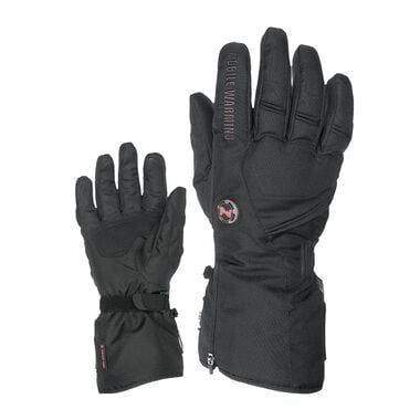 Mobile Warming Storm Glove (7.4v)-Black-Xs