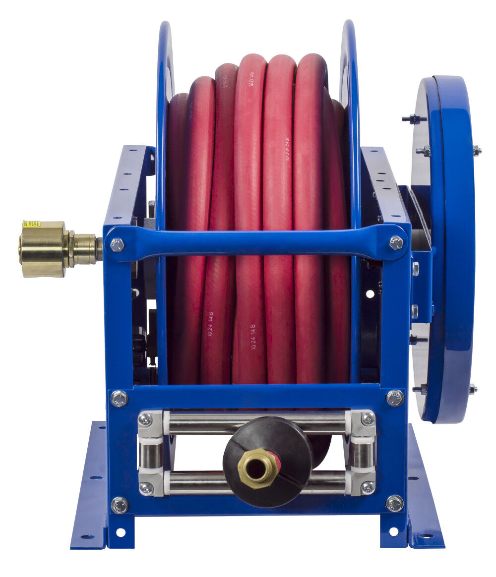 Coxreels Hose Reel Single Hose Spring Rewind for Fuel 3/4in ID 75' Fuel Hose 300 PSI, large image number 2