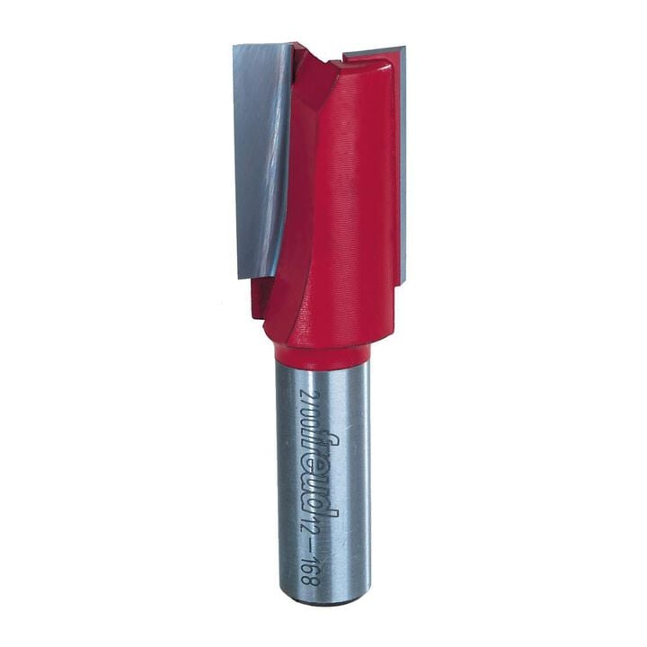 Freud 7/8 In. (Dia.) Double Flute Straight Bit with 1/2 In. Shank, large image number 0