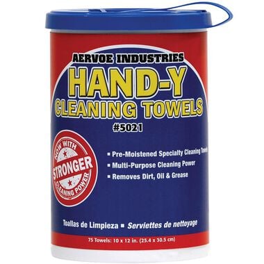 Aervoe Hand-y Waterless Cleaning Towel, large image number 0