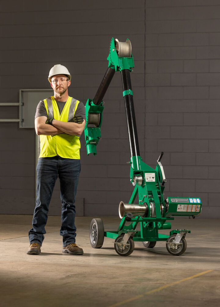 Greenlee GX10 10k Tugger Package with Mobile VersiBoom, large image number 2