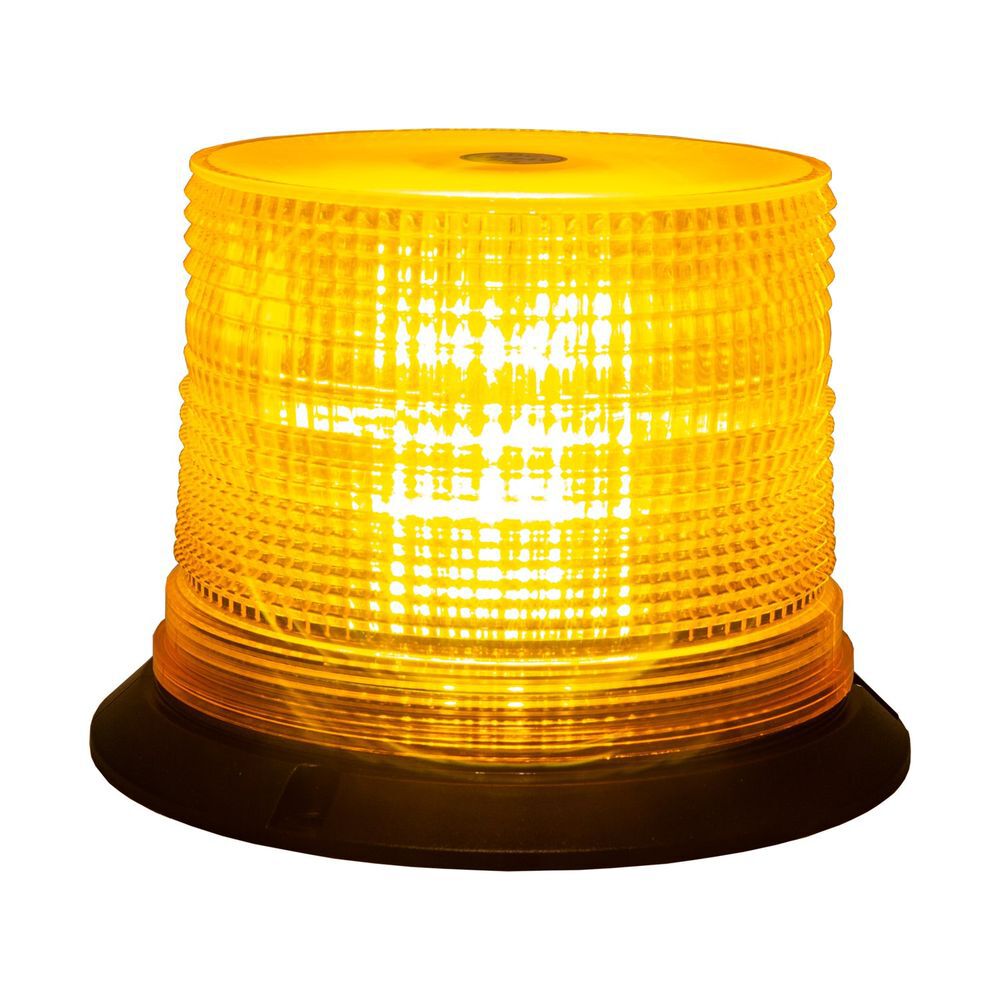 Buyers Products Company 6-1/2 Inch x 5 Inch LED Beacon Light Amber, large image number 3