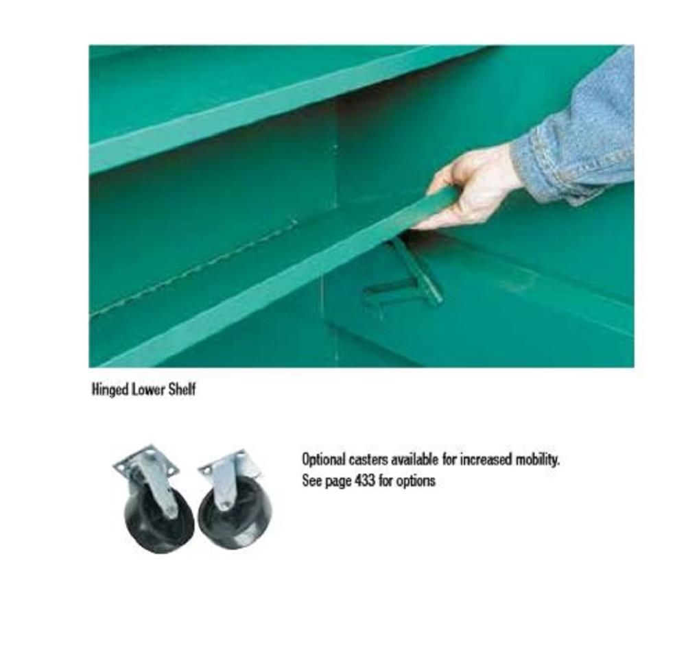 Greenlee 48 In. x 60 In. Flat Top Storage Box, large image number 2
