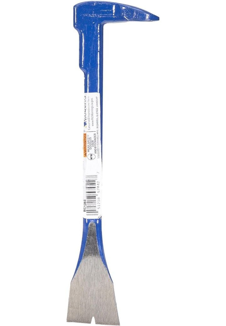 Vaughan Bear Claw 8 Inch Scraper Bar with Nail Puller, large image number 3