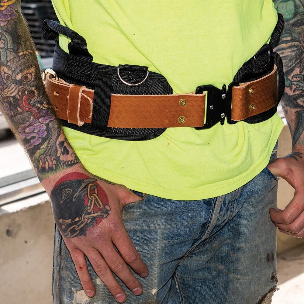 Klein Tools Quick Release Leather Belt Large, large image number 8