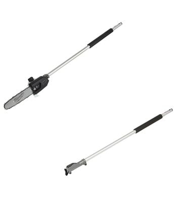 Milwaukee M18 10 Inch Pole Saw Attachment, 3 Foot Attachment Extension Bundle