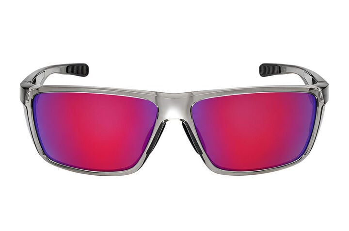 MCR Safety Swagger SR2L Safety Glasses Red Mirror Crystal Gray Frame 12 Pieces, large image number 1