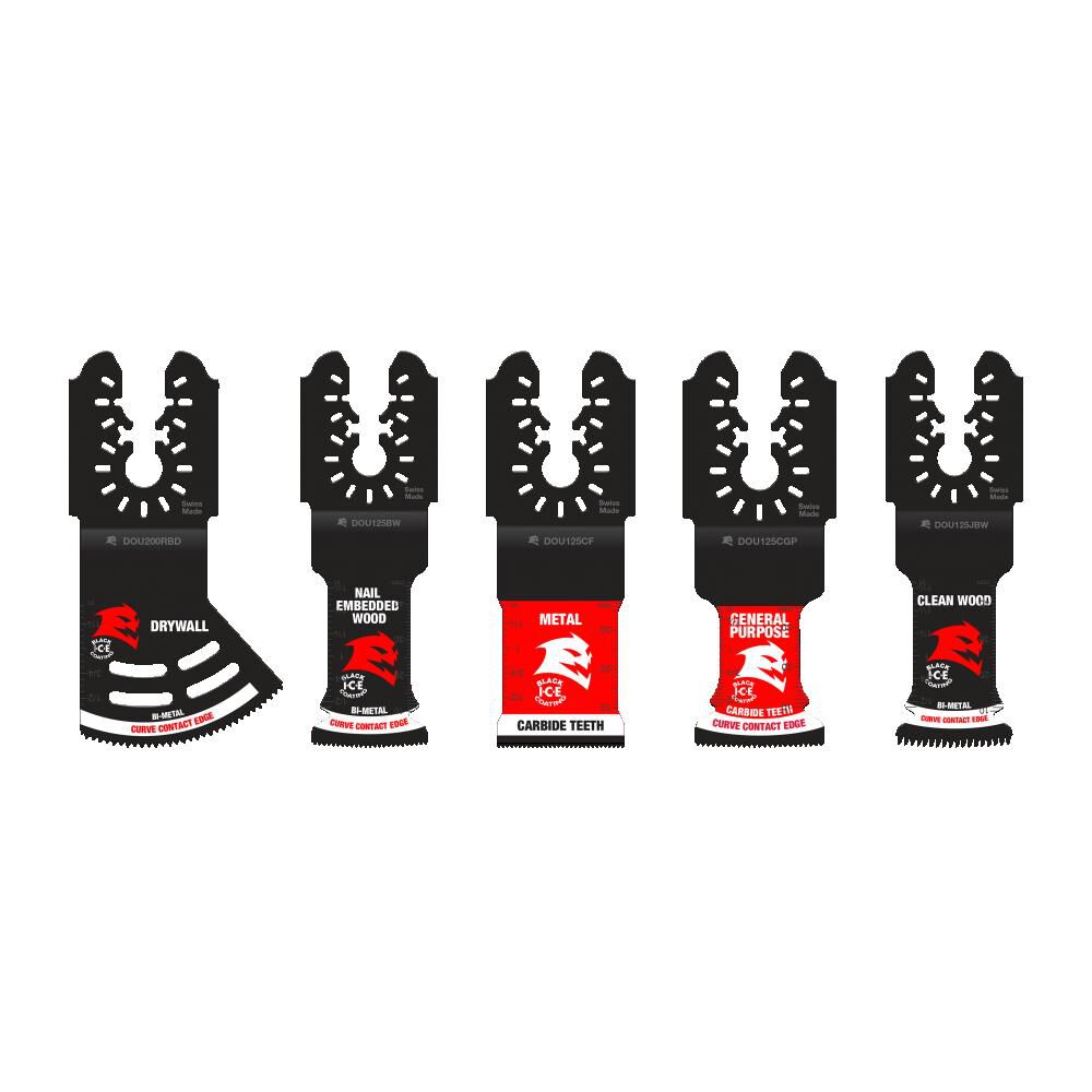 Diablo Tools 5 pc Universal Fit General Purpose Osc. Blade Set