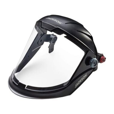 Jackson Safety Lightweight MAXVIEW Premium Face Shield with Universal Adapter Anti-Fog Coating