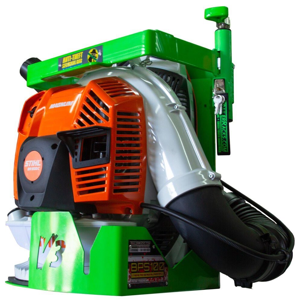 Green Touch Xtreme Pro Series Lockable Backpack Blower Rack – BPS100