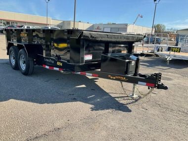 Doolittle Trailer Mfg HD Low Profile 8214 14' x 82in Dual Tandem Axle Master Dump Trailer New, large image number 3