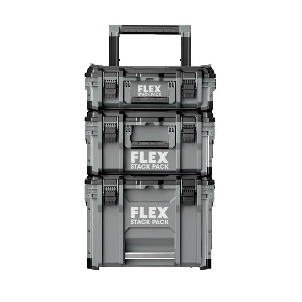 FLEX STACK PACK Storage System and TRACK LOCK Organization Bundle, large image number 2