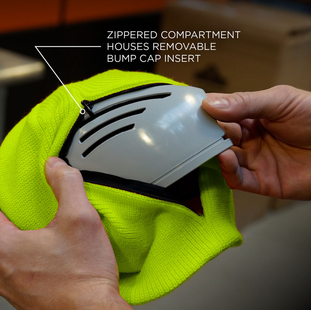 Ergodyne 6803ZI Reflective Beanie with UBCI Lime, large image number 4