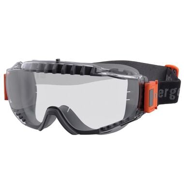 Ergodyne Clear Lens Gray OTG Safety Goggles Elastic Strap