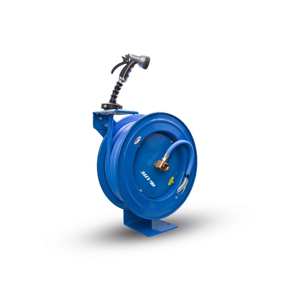 BluBird AG-LITE 1/2 Inch x 50 Ft. Rubber Single Arm Hose Reel Assembly, large image number 1