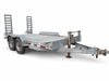 Diamond C 14 Ft Galvanized Equipment Trailer Used 2015, small image number 1