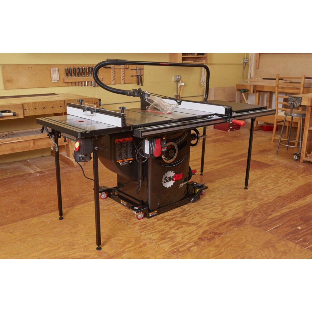 Sawstop 10 in. 3 HP Professional Cabinet Saw with 30 In. Fence, large image number 5
