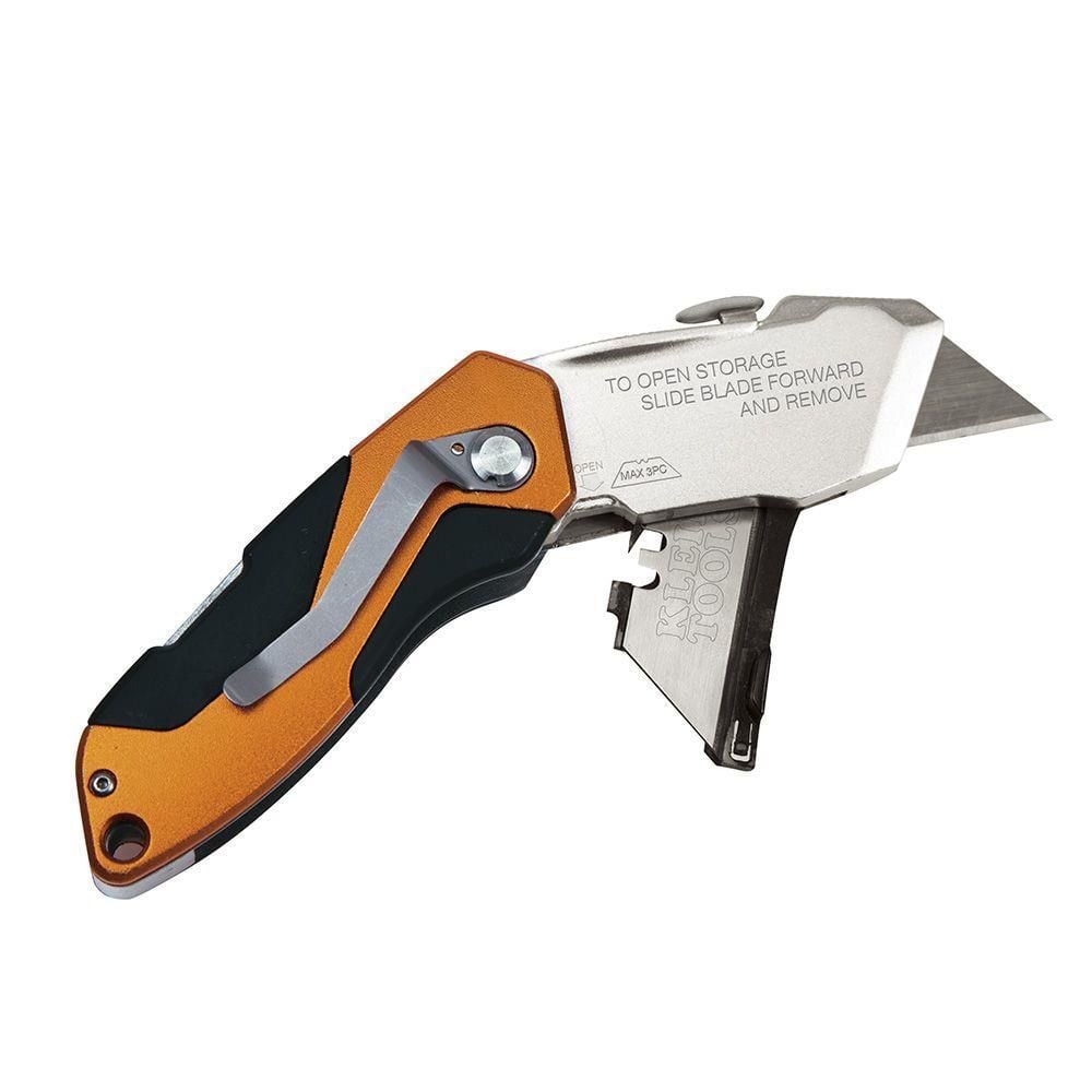 Klein Tools Auto-Loading Folding Utility Knife, large image number 7