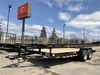 Doolittle Trailer Mfg 84in x 18' Equipment Trailer with Dove Tail 2022 Black, small