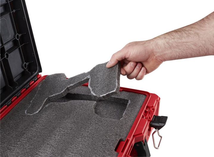Milwaukee Promotional PACKOUT Tool Case with Foam Insert, large image number 3