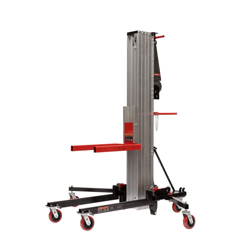JET JML-24X Material Lift, 24 Ft. Lift Height, 650 Lb. Capacity – JT1-2411