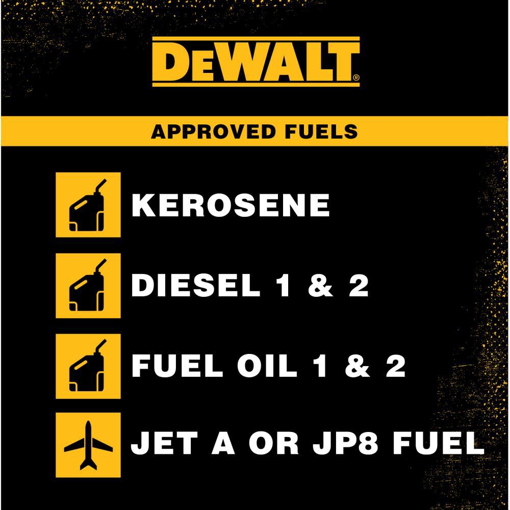 Dewalt 215 outlet 000 btu heater