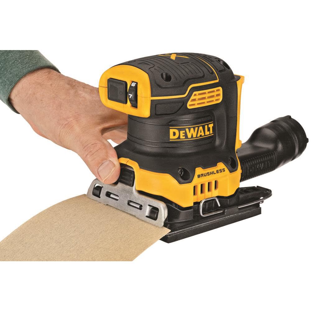 Dewalt battery powered shop sander